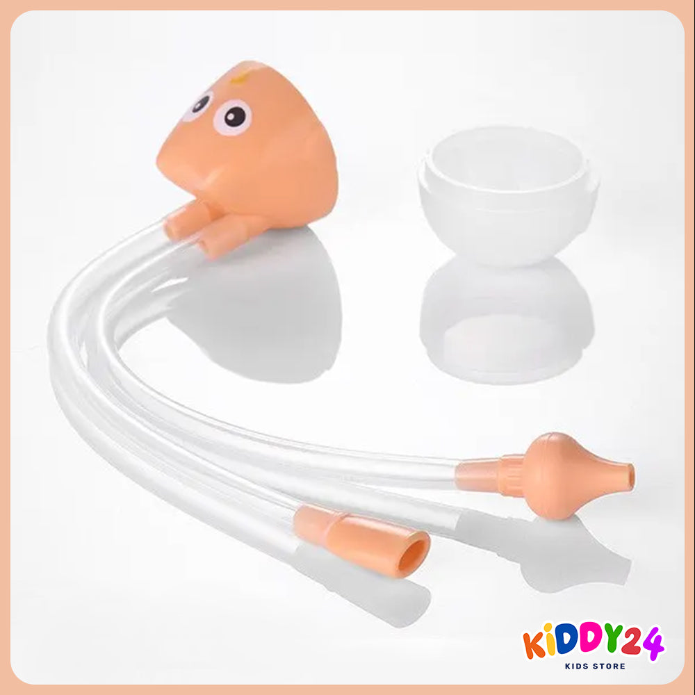 Pratik ve Etkili Bebek Burun Aspiratörü – Ağızlıklı & Hijyenik