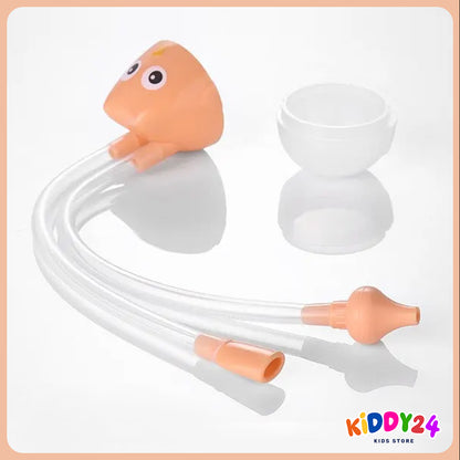 Pratik ve Etkili Bebek Burun Aspiratörü – Ağızlıklı & Hijyenik