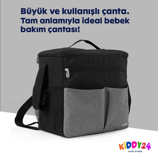 Pratik ve şık büyük bebek çantası – annelere özel konfor