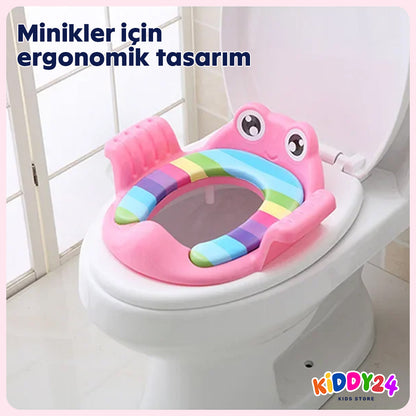Çocuklar için neşeli, renkli tuvalet oturağı – tuvalet eğitimi için güvenli, rahat ve eğlenceli!