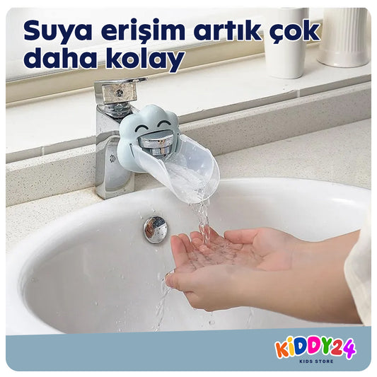Çocuklar için musluk uzatıcı – minik eller artık daha rahat yıkanıyor!