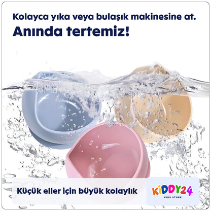 Vantuzlu kase, sınırsız kolaylık – güvenli beslenme deneyimi