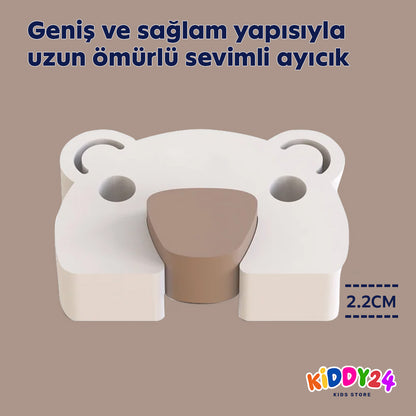 Ayı tasarımlı çocuk güvenli kapı stoperi – her türlü kapı tipi için uygundur