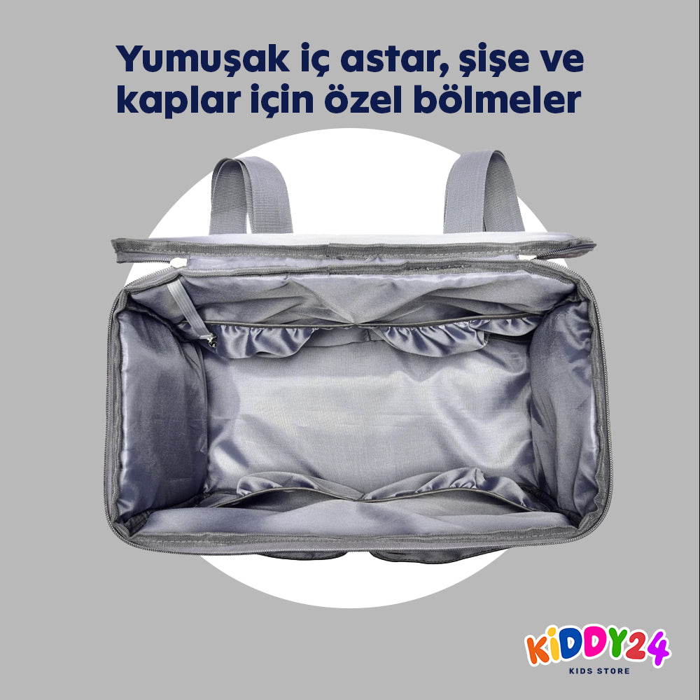 Pratik ve şık büyük bebek çantası – annelere özel konfor