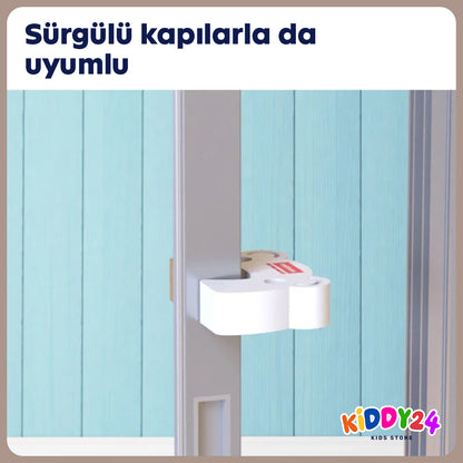Ayı tasarımlı çocuk güvenli kapı stoperi – her türlü kapı tipi için uygundur