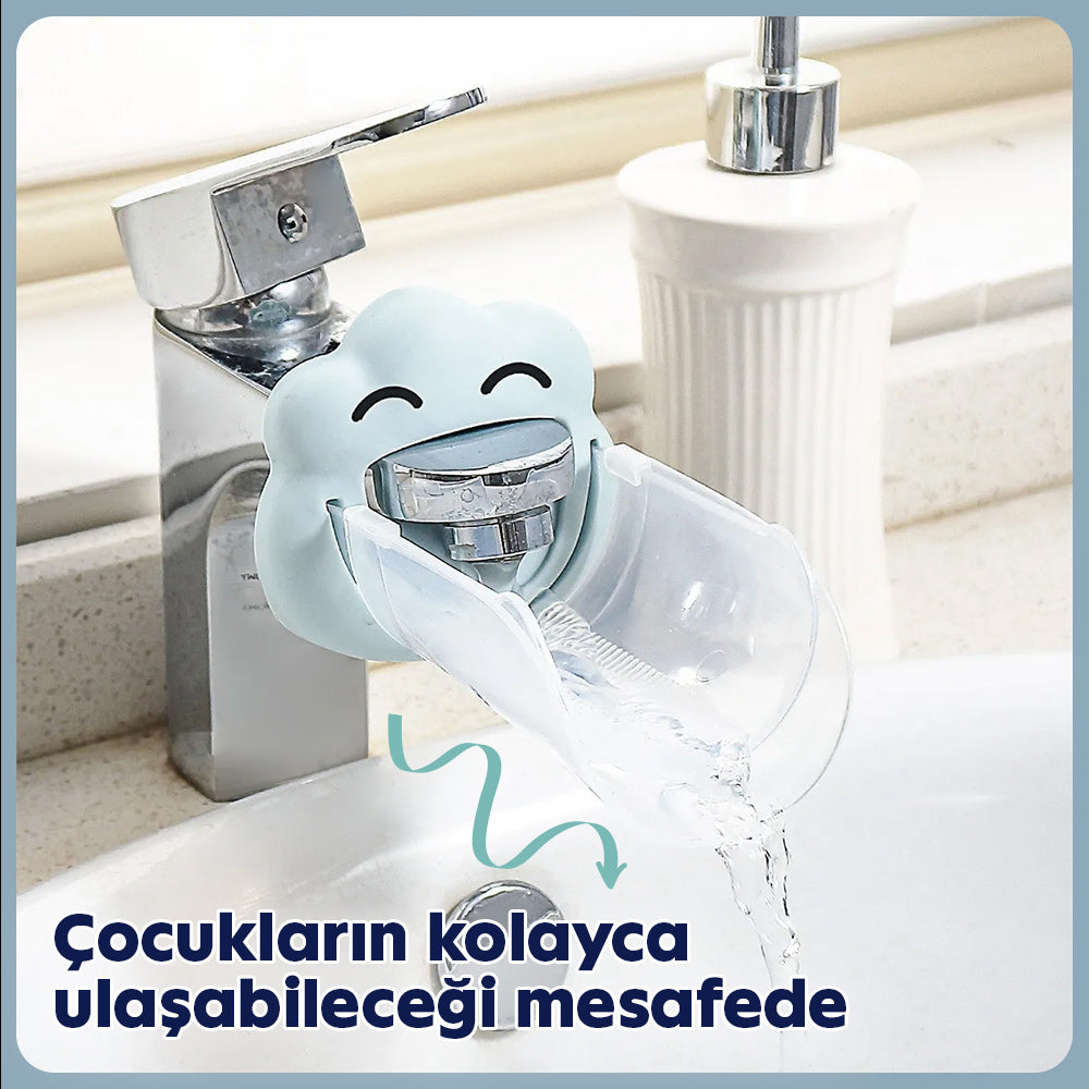 Çocuklar için musluk uzatıcı – minik eller artık daha rahat yıkanıyor!