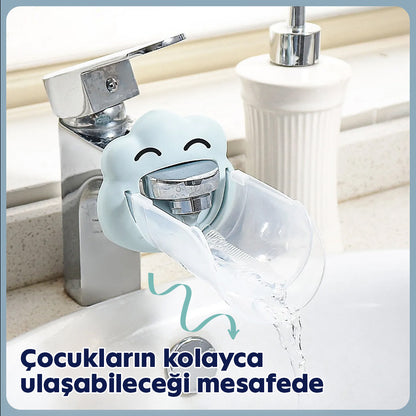 Çocuklar için musluk uzatıcı – minik eller artık daha rahat yıkanıyor!