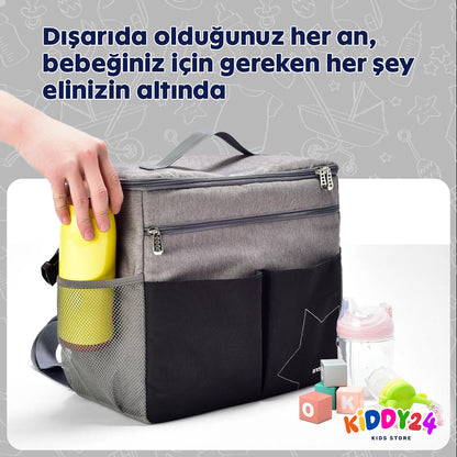 Pratik ve şık büyük bebek çantası – annelere özel konfor