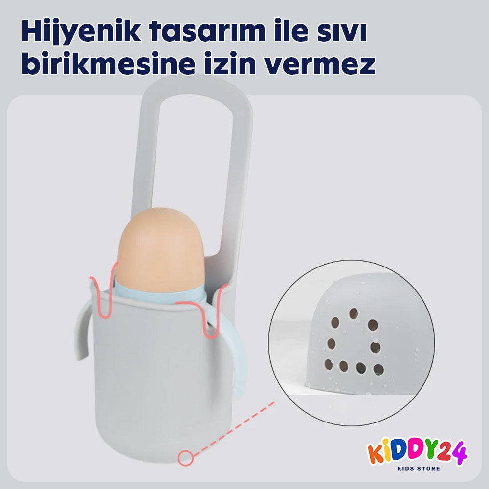 Bebek arabası ve bisiklet için pratik bardak tutucu – her şey için çok işlekli tutucu