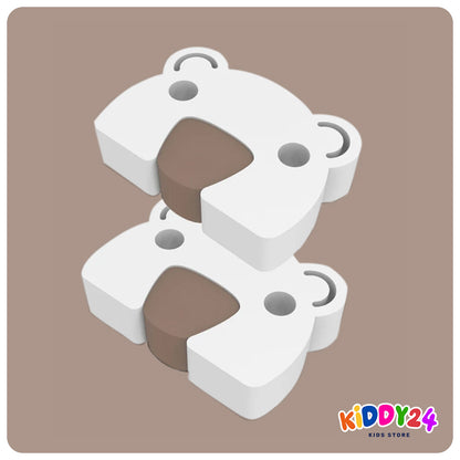 Ayı tasarımlı çocuk güvenli kapı stoperi – her türlü kapı tipi için uygundur