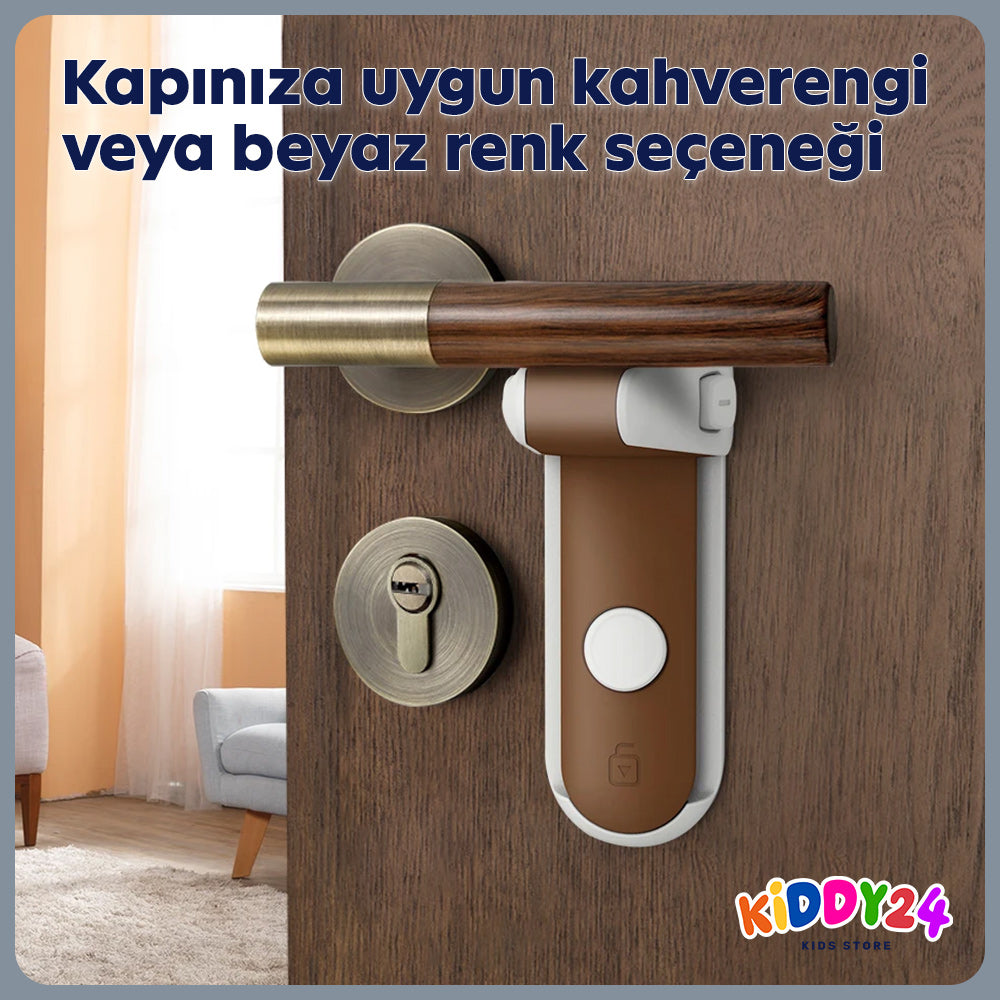 Kapı kolu çocuk emniyet kilidi – küçük kaşifler için daha fazla güvenlik