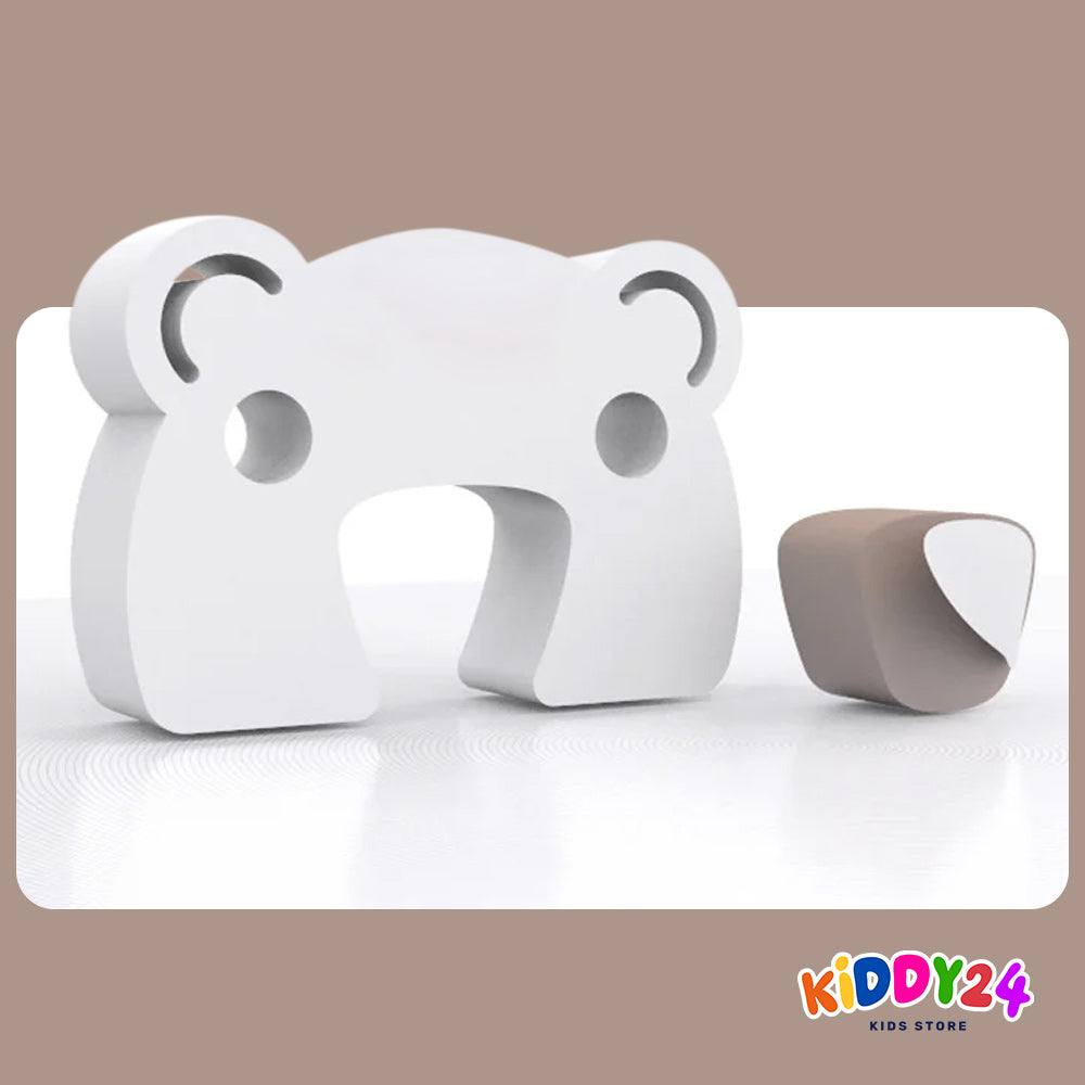 Ayı tasarımlı çocuk güvenli kapı stoperi – her türlü kapı tipi için uygundur