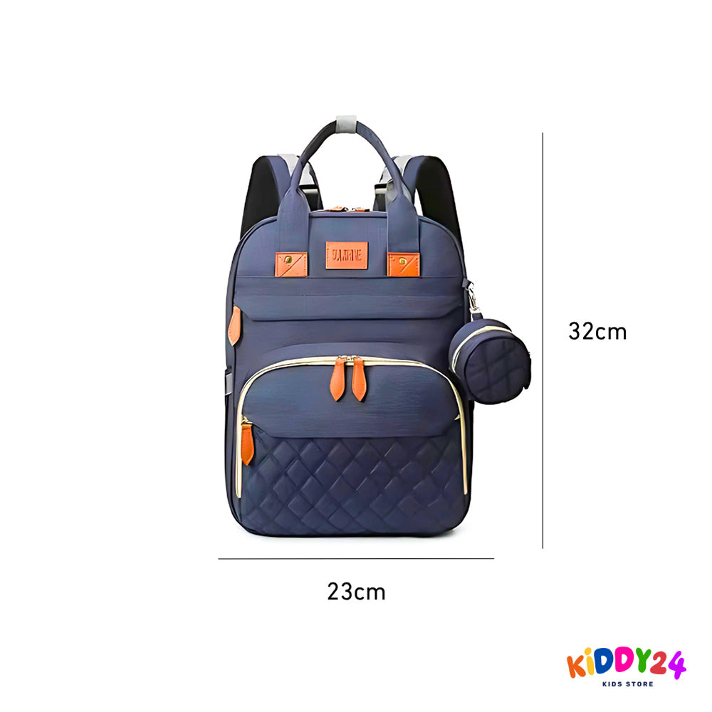 Portatif 3'ü 1 arada sırt çantası – katlanabilir bebek yatağıyla seyahatlerinizi kolaylaştırır