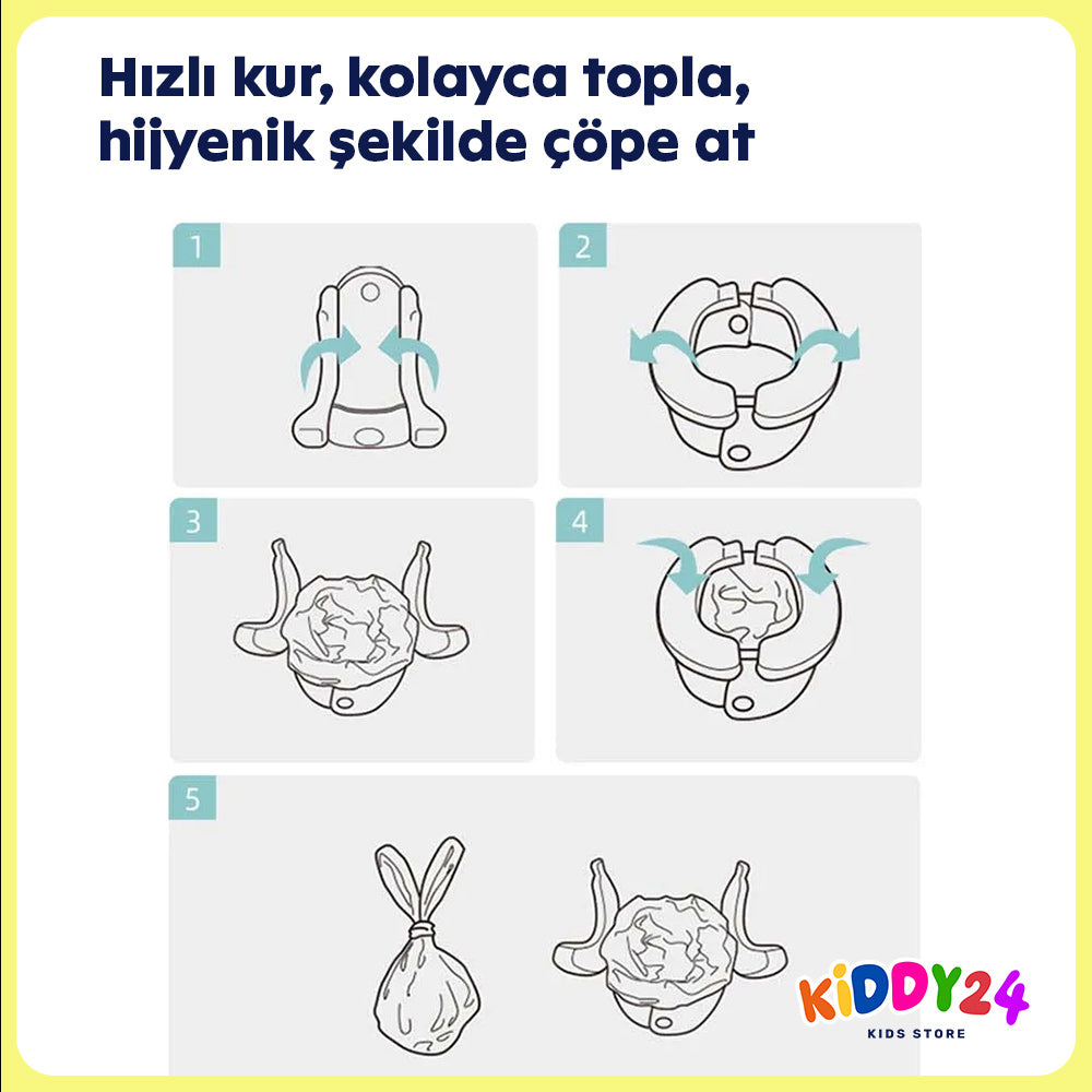 Taşınabilir lazımlık – seyahat ederken pratik ve hijyenik